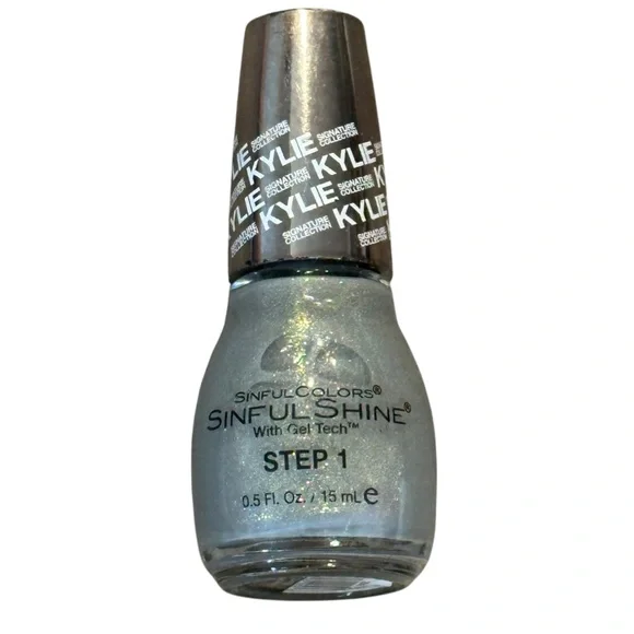 3/$20💘 SinfulColors SinfulShine Polish Kylie Collection in Slay Grey - Picture 5 of 11